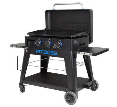 Pit Boss Ultimate 3 Burner Liquid Propane Outdoor Griddle Black - Bourlier's Barbecue and Fireplace