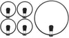 Napoleon GACP003 Grilling Quality Premium Breakfast Rings for Griddles