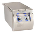 Fire Magic Double Natural Gas Side Burner - Echelon Diamond Style Built-In  32815