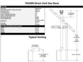 Timberwolf Reversible Direct Vented Natural Gas Stove TDS20N