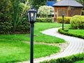 Everglow Aluminum Outdoor Post Mount 6-Sided Lamp VW9A-N