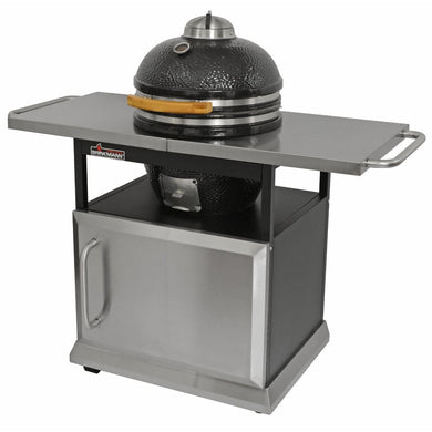 Brinkmann Trailmaster Ceramic Egg Charcoal Grill and Smoker 855-5000-0 - Bourlier's Barbecue and Fireplace