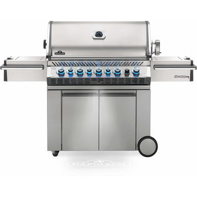 Napoleon Natural Gas Grills Prestige PRO™ 665 with Infrared Rear and Side Burners - PRO665RSIBNSS-3 - Bourlier's Barbecue and Fireplace