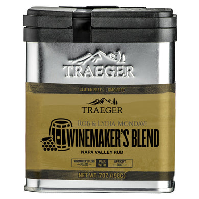Traeger Grills SPC192 Winemakers Blend Rub - Bourlier's Barbecue and Fireplace