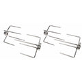 GrillPro 60120 Universal Replacement Rotisserie Meat Forks for 3/8-IN Spit Rod (2 Pack) - Bourlier's Barbecue and Fireplace