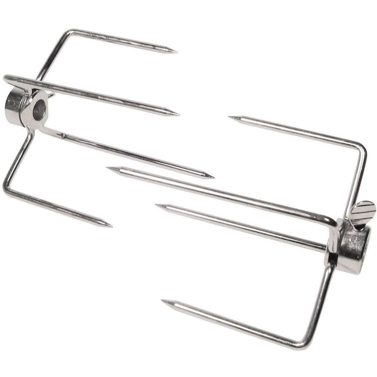 GrillPro 60120 Universal Replacement Rotisserie Meat Forks for 3/8-IN ...