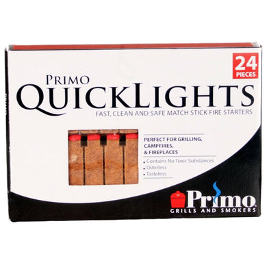 Primo (609) Quick Lights, 24 Pieces Firestarters - Bourlier's Barbecue and Fireplace