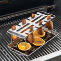 Broil King 64152 Stainless Steel Wing Rack with Drip Pan
