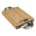Napoleon Grills 70012 PRO Cutting Board with Stainless Steel Bowls - Bourlier's Barbecue and Fireplace
