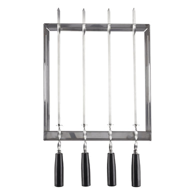 Napoleon Grills 70014 PRO Series Stainless Steel Rotating Skewer Rack - Bourlier's Barbecue and Fireplace