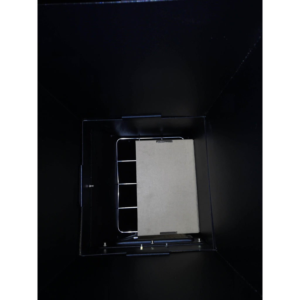 Pellet Grill Hopper Extension with Lid fits Traeger and Green Mountain Bourlier's Barbecue and