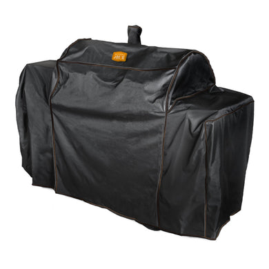 Oklahoma Joe's® 8899576P04 Longhorn Combo Charcoal/Gas Smoker & Grill Cover - Bourlier's Barbecue and Fireplace