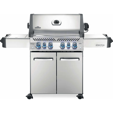 Napoleon Grills Prestige® 500 Propane Gas Grill with Infrared Side and Rear Burners, Stainless Steel - Bourlier's Barbecue and Fireplace