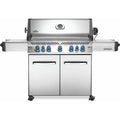 Napoleon Prestige® 665 Propane Gas Grill with Infrared Side and Rear Burners, Stainless Steel - Bourlier's Barbecue and Fireplace