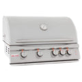 Blaze Outdoor Products 32-Inch 4-Burner Built-In Propane Gas Grill with Rear Infrared Burner & Grill Lights