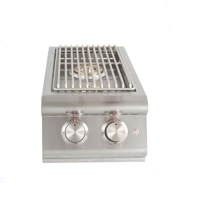 Blaze Outdoor Products Built-In LTE Double Side Burner with Lights (Natural Gas) - Bourlier's Barbecue and Fireplace