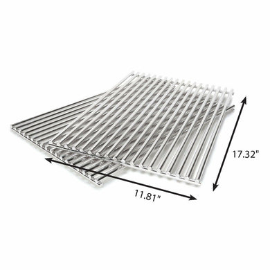 Grill Care Stainless Steel Grids Compatible with Weber Spirt - 17527 - Bourlier's Barbecue and Fireplace