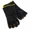 GrillPro 00528 Black Leather BBQ Gloves - Bourlier's Barbecue and Fireplace