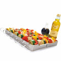 GrillPro 41338 Stainless Shish Kebab Set