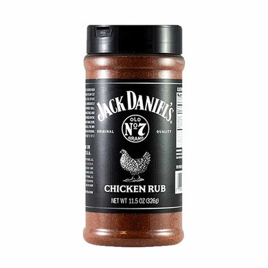 Jack Daniels Original Quality Chicken Rub - 11.5 oz - Bourlier's Barbecue and Fireplace
