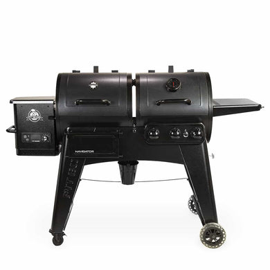 Pit Boss Navigator 1230G Pellet/Gas Combo Grill - Bourlier's Barbecue and Fireplace