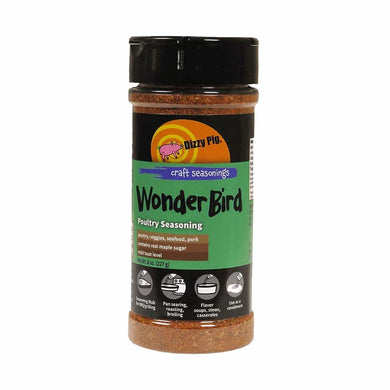Dizzy Pig Wonder Bird Poultry Seasoning - 80z - Bourlier's Barbecue and Fireplace